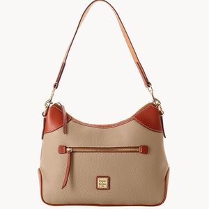 Small tan Dooney and Bourke hobo bag nwt